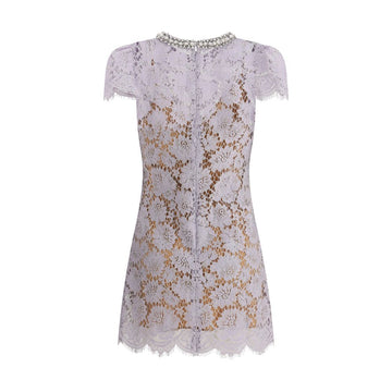 Self-Portrait Lace mini Dress