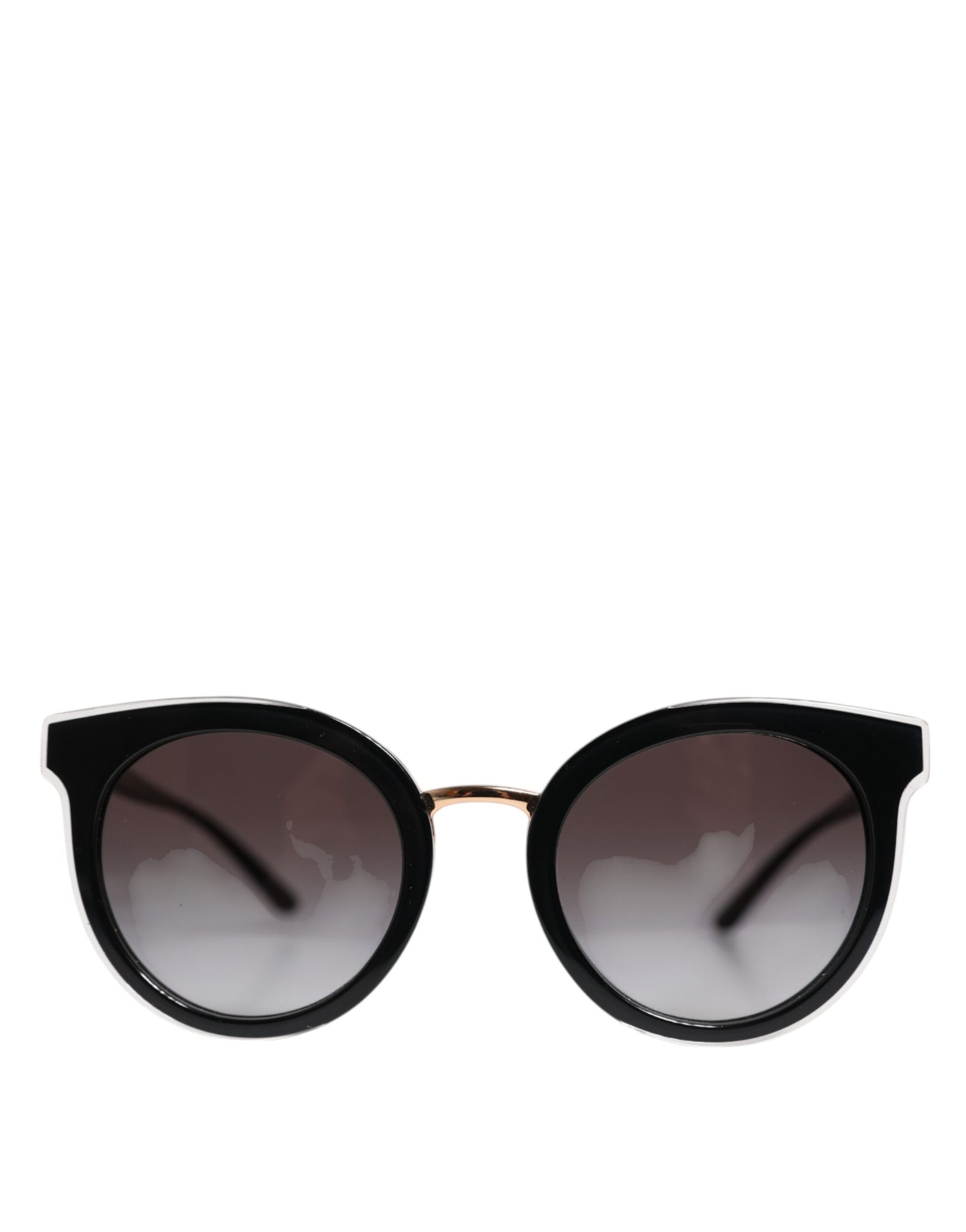 Dolce & Gabbana Black Transparent Trim Round DG4371-F Eyewear Sunglasses