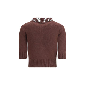 PINKO Emilia Sweater with strass