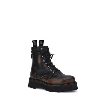 R13 Lace-up Ankle Boots