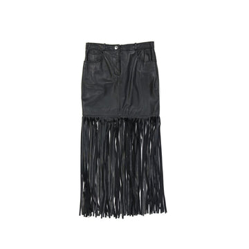 Boutique Moschino Leather Skirt