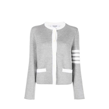 Thom Browne 4- Bar Wool Cardigan