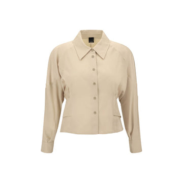PINKO Belted habotai Shirt