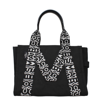 Marc Jacobs Black Fabric Shoulder Bags