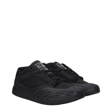 Givenchy Black Fabric Low Tops