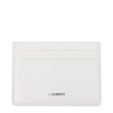 Jil Sander White Leather Cardholders