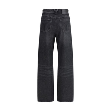 Versace Cut-Out detail Jeans