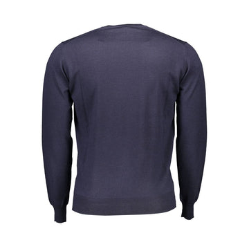Harmont & Blaine Blue Wool Sweater