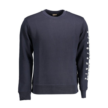 Napapijri Blue Cotton Sweater