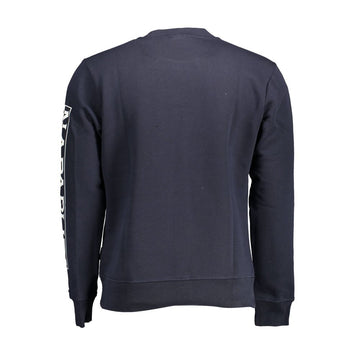 Napapijri Blue Cotton Sweater