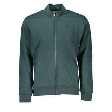 La Martina Green Cotton Sweater