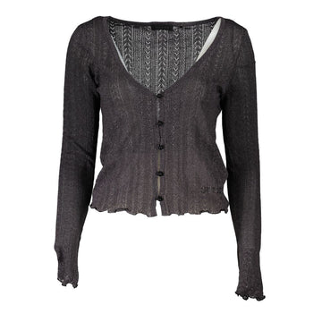 Guess Jeans Gray Viscose Sweater