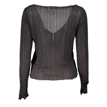 Guess Jeans Gray Viscose Sweater