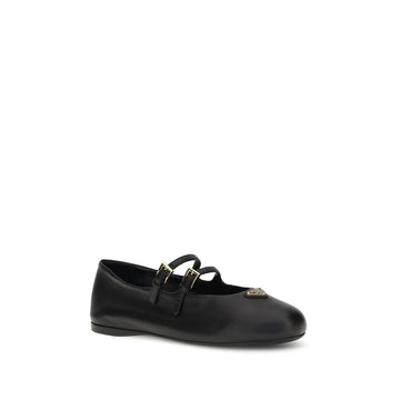 Prada Leather Ballerinas