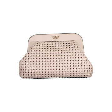 Guess Jeans Pink Polyethylene Handbag