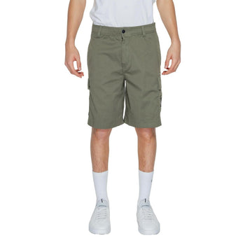 Calvin Klein Jeans Green Cotton Bermuda