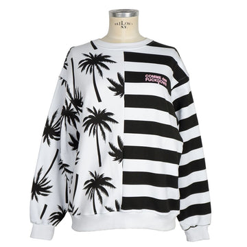 Comme Des Fuckdown Black Cotton Sweater