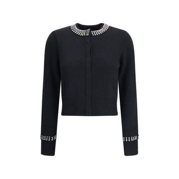 PINKO Rhinestone Cardigan
