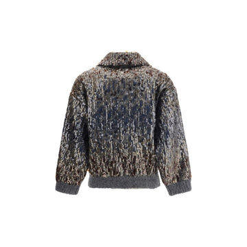Brunello Cucinelli Sequined Cardigan