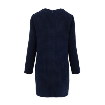 Gucci Navy Blue Wool Short