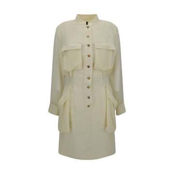 PINKO Linen chemisier Dress