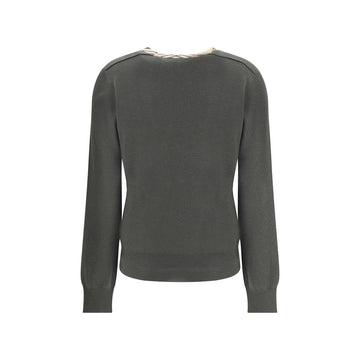 Burberry Wool Pullover with Check