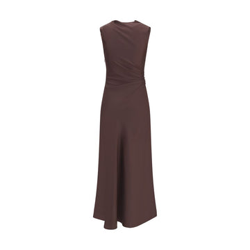Loulou De Saison Silk midi Dress