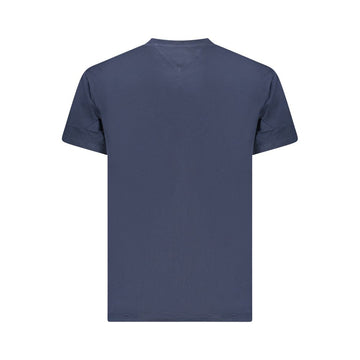 Tommy Hilfiger Blue Cotton Men T-Shirt