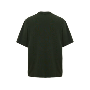 Maison Kitsuné Green Cotton T-Shirt