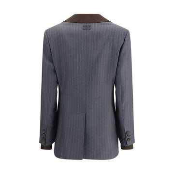 Miu Miu Striped Blazer