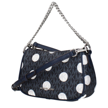 Michael Kors Blue Fabric Handbags