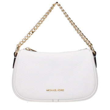 Michael Kors White Leather Handbags