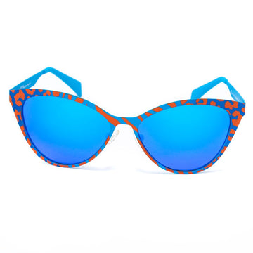 Italia Independent Red Metal Sunglasses
