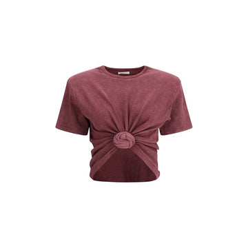 Magda Butrym Knotted ribbed T-Shirt