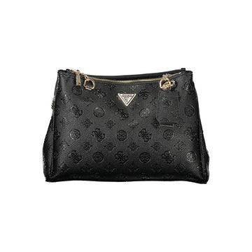 Guess Jeans Black Polyethylene Handbag