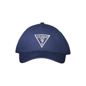 Guess Jeans Blue Cotton Hats & Cap