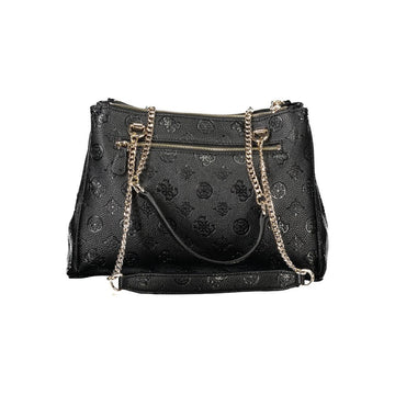 Guess Jeans Black Polyethylene Handbag