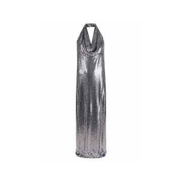 BLANCA VITA Sequin-Embellished Long Dress