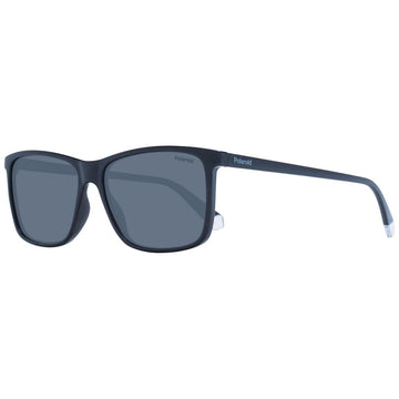 Polaroid Black Men Sunglasses