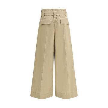 Brunello Cucinelli Pleated crop Pants