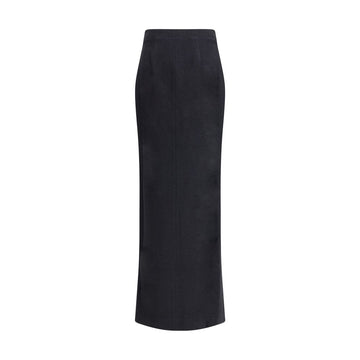 Alessandra Rich Tweed long Skirt