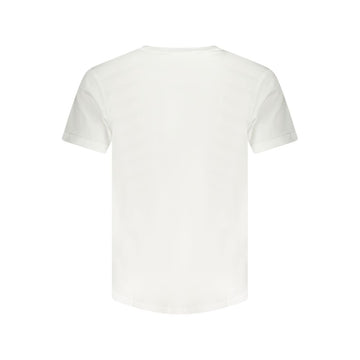 Calvin Klein White Cotton Men T-Shirt