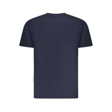 Tommy Hilfiger Blue Cotton Men T-Shirt