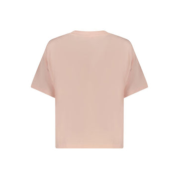 Guess Jeans Pink Cotton Women T-Shirt