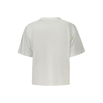 Guess Jeans White Cotton Women T-Shirt