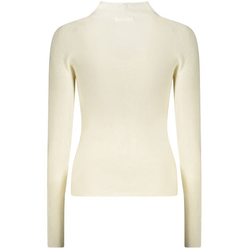 Guess Jeans White Wool Women Sweater