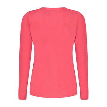 Pepe Jeans Red Cotton Women T-Shirt
