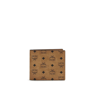 MCM Monogrammed Bifold Wallet