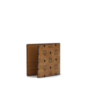 MCM Monogrammed Bifold Wallet