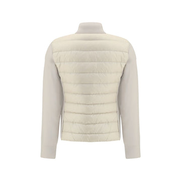 Moncler Padded Jacket with wool sleeves